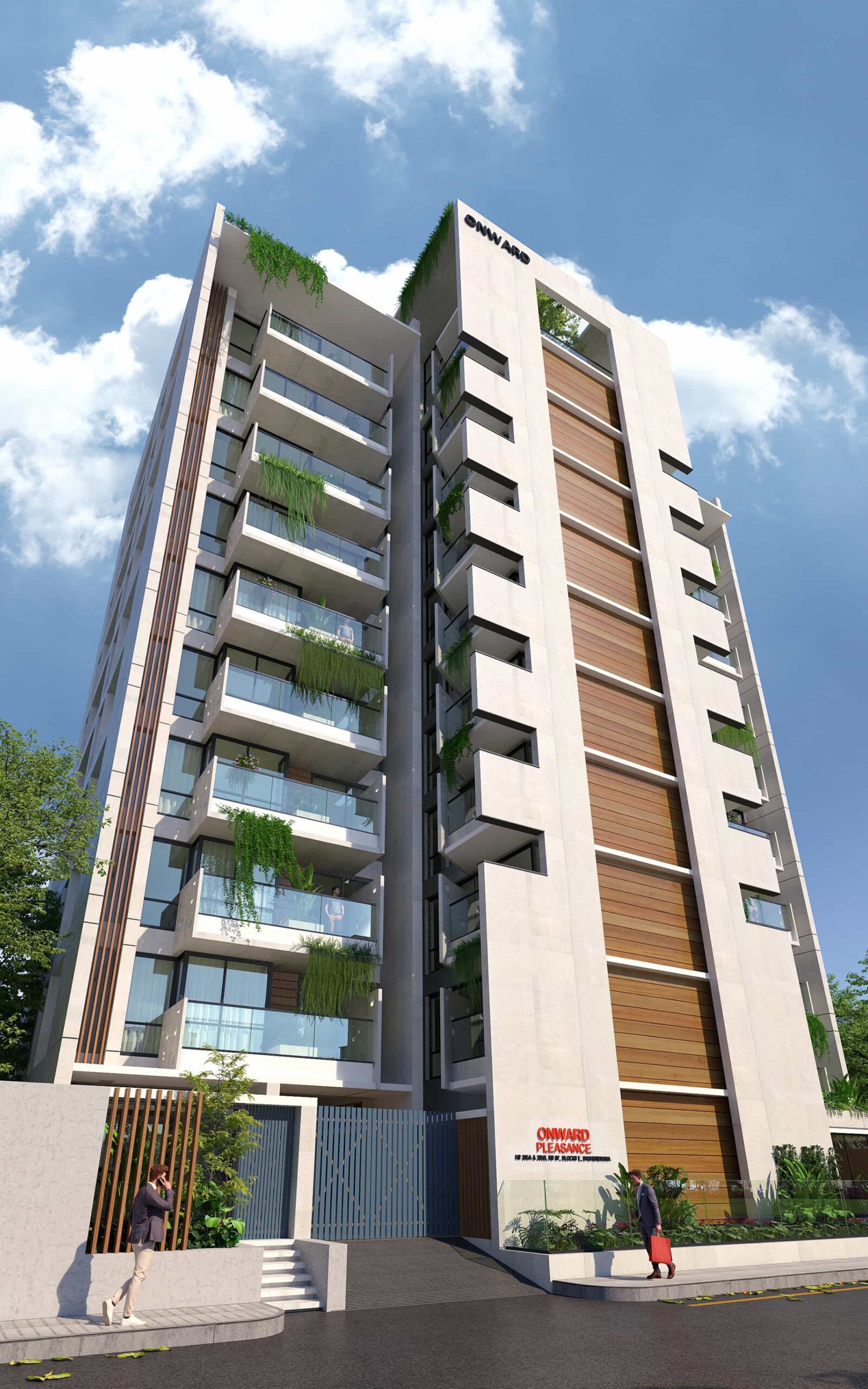 ONWARD PLEASANCE a luxurious residential apartment at Bashundhara R/A