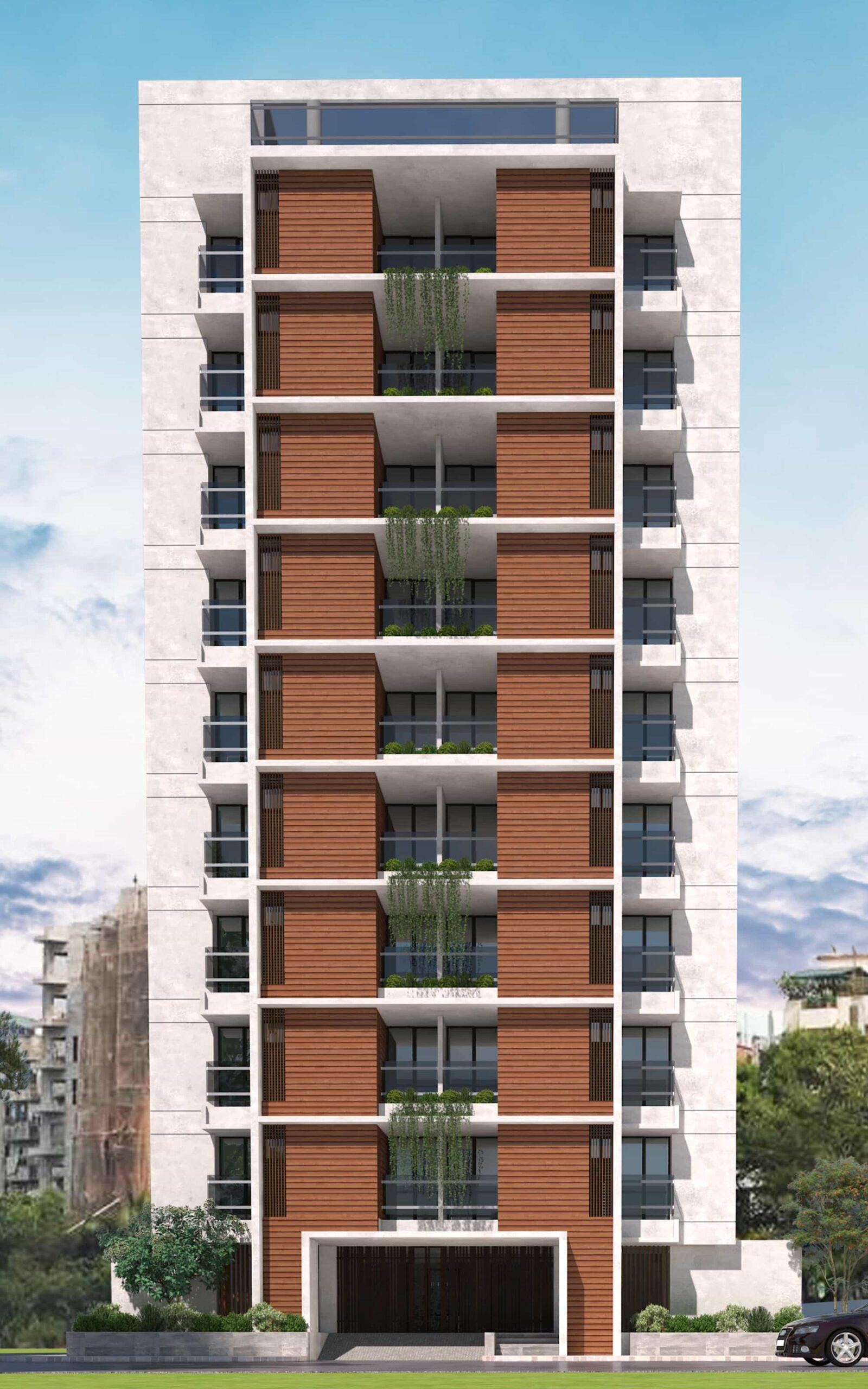 ONWARD RAWSHAN a modern luxurious residential project at West Shewrapara