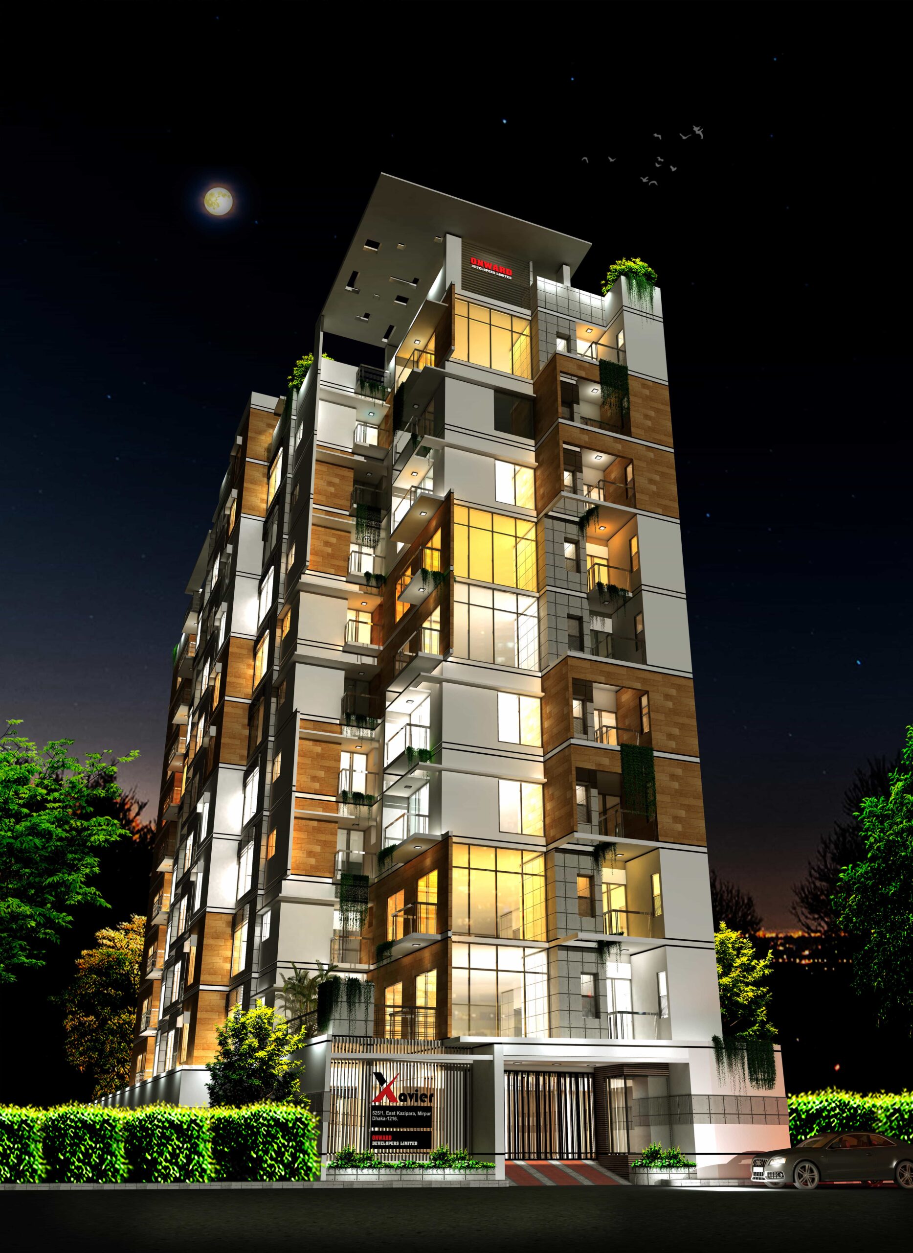 ONWARD XAVIER a modern luxurious residential project at East Kazipara