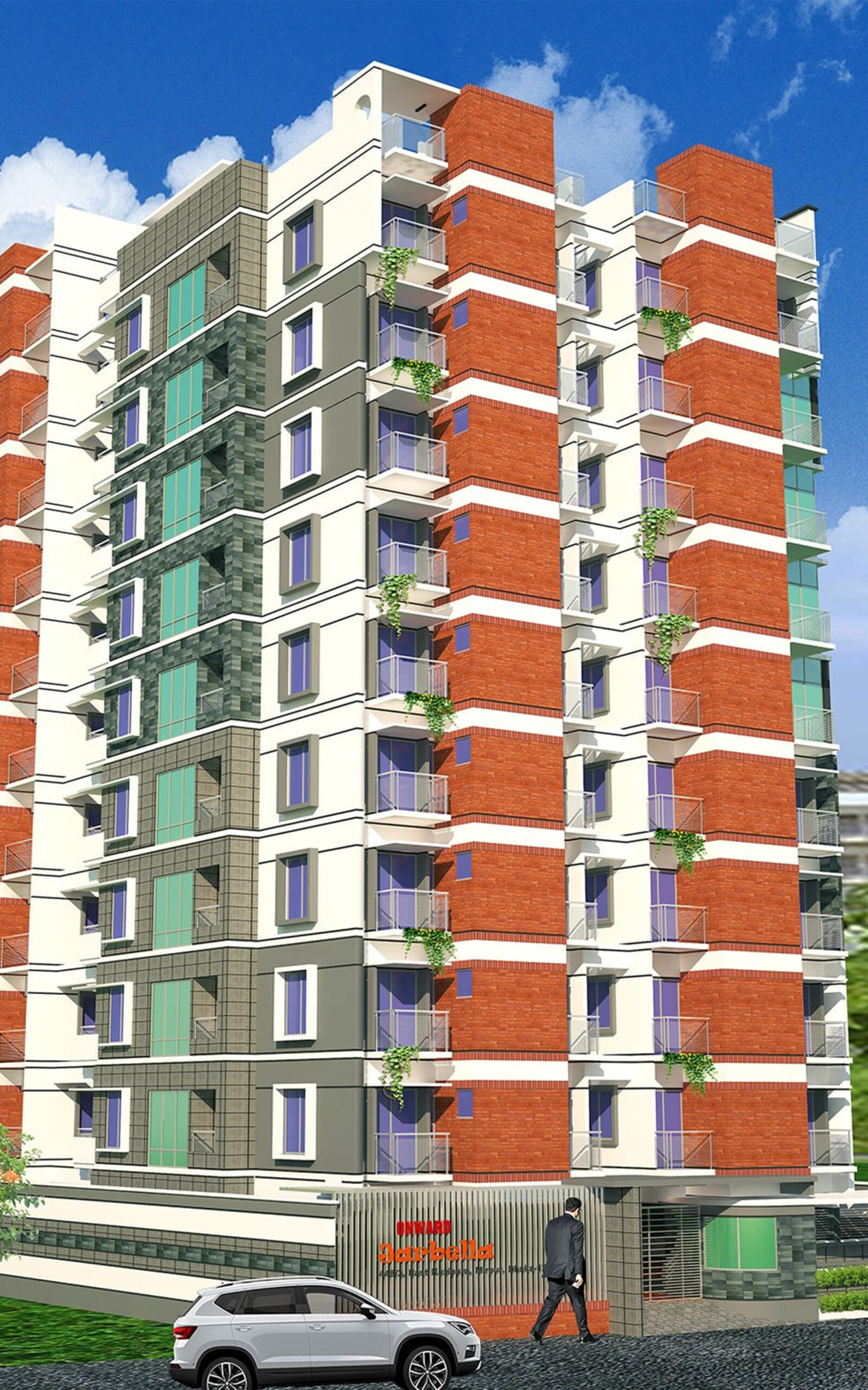 ONWARD Jarbella a modern luxurious residential project at East Kazipara