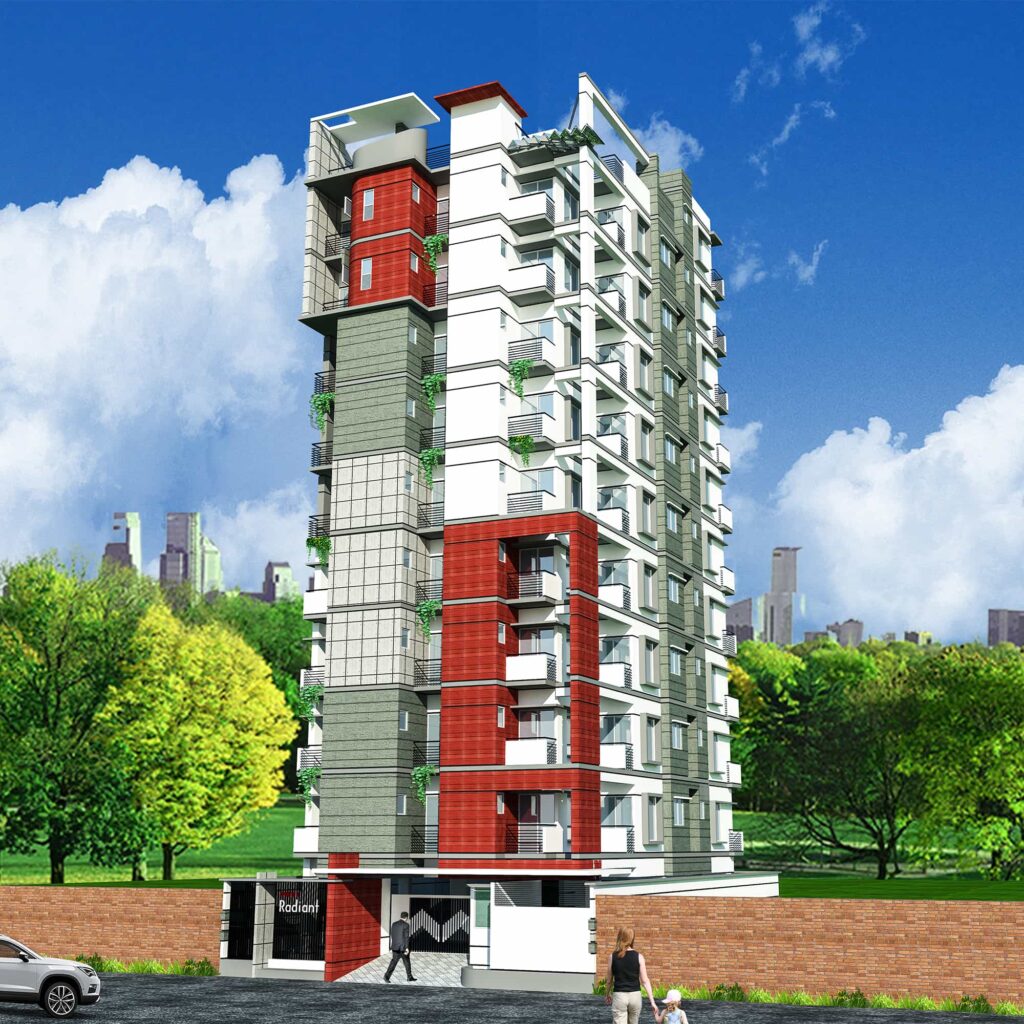 ONWARD Radiant a modern luxurious residential project at West Kafrul