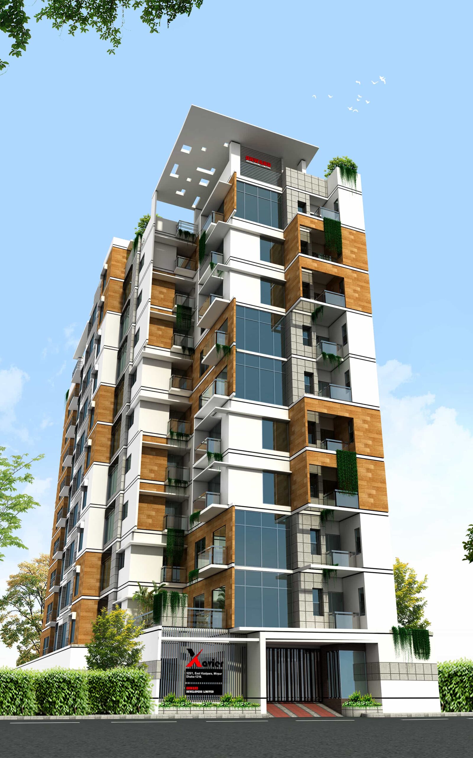 ONWARD XAVIER a modern luxurious residential project at East Kazipara